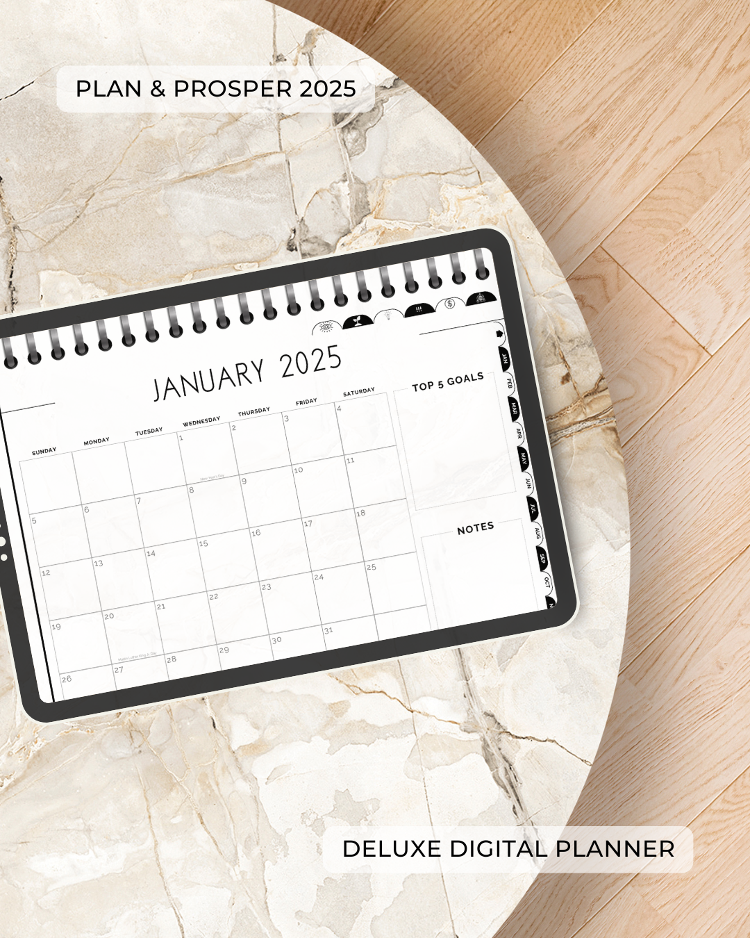 2025 Plan & Prosper Digital Planner