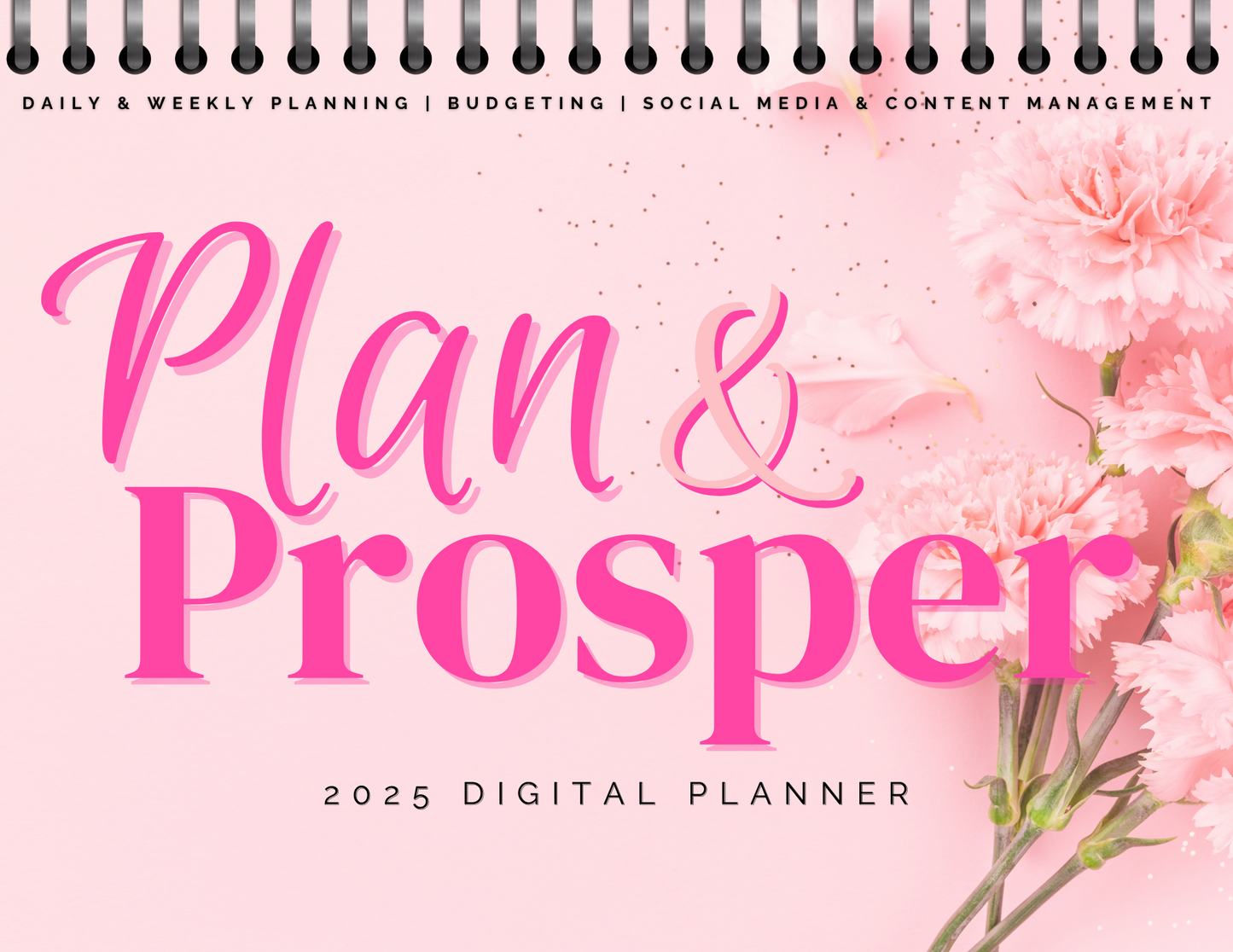 2025 Plan & Prosper Digital Planner
